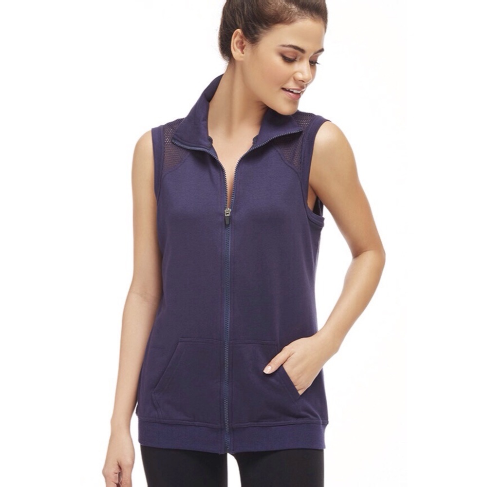 Fabletics Temecula Vest Full Zip French Terry